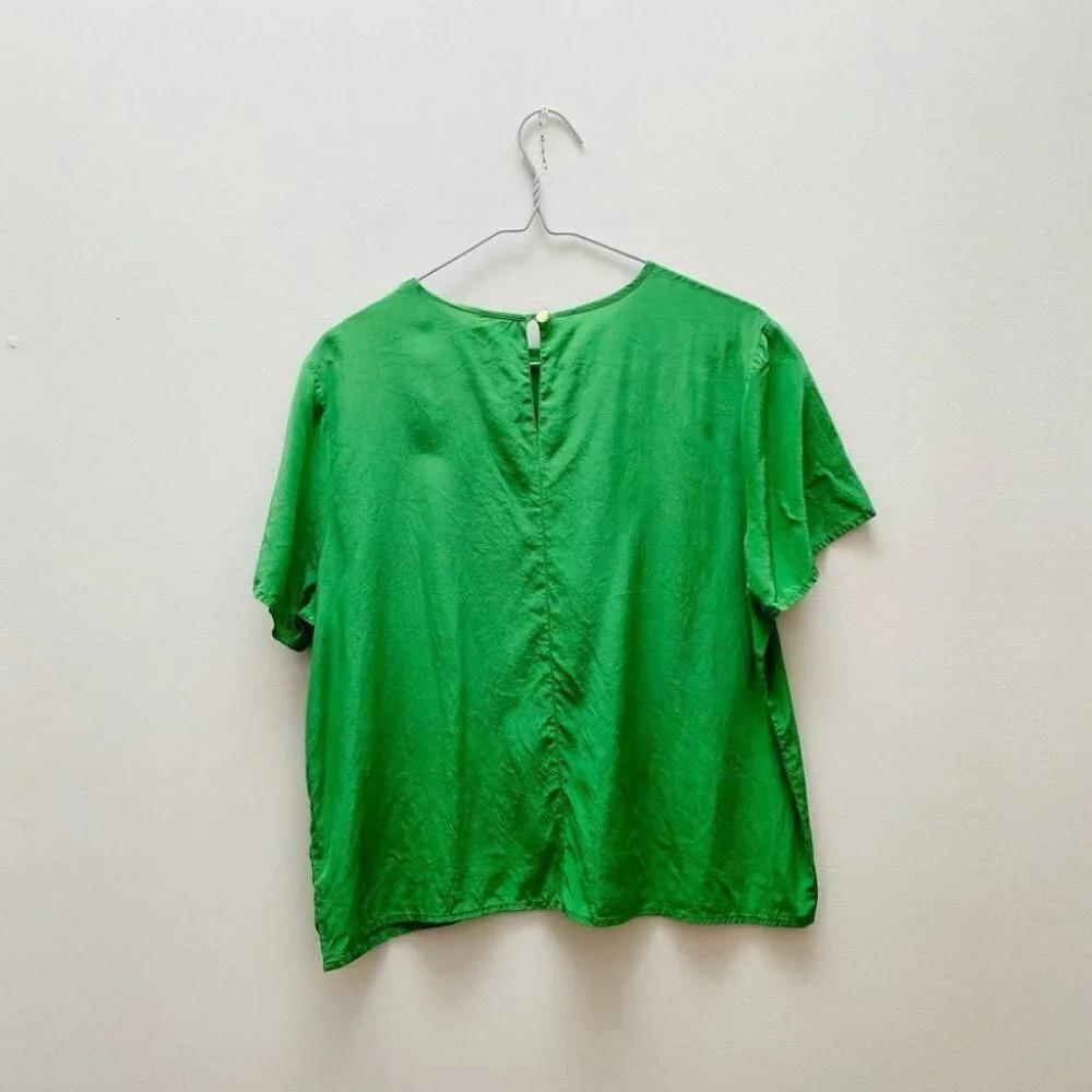 Vintage Green Boxy T-Shirt - Picture 3 of 4